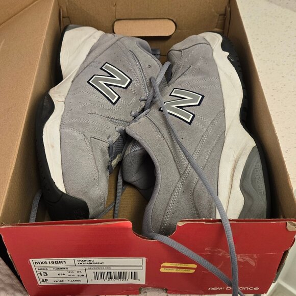 Sneakers, New Balance GR1619MX Trainers size 13, 4E, grey suede main image 7